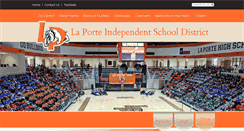 Desktop Screenshot of lpisd.org
